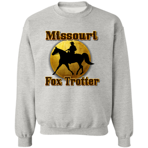 MISSOURI FOX TROTTER 1 Z65x Pullover Crewneck Sweatshirt 8 oz (Closeout)
