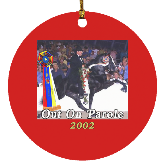WGC OUT ON PAROLE SUBORNC Circle Ornament
