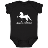 American Saddlebred 2 (white) 4424 Infant Fine Jersey Bodysuit