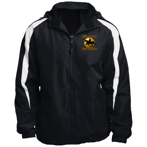 MISSOURI FOX TROTTER 1 JST81 Fleece Lined Colorblock Hooded Jacket