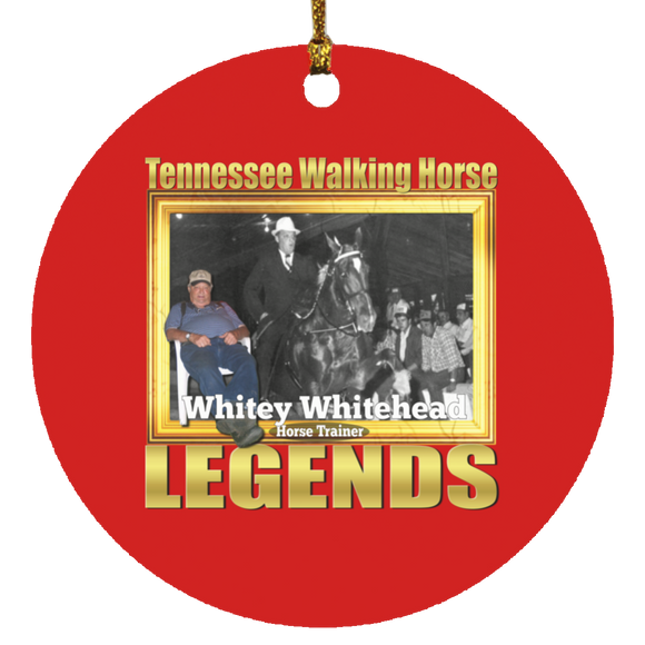 WHITEY WHITEHEAD (Legends Series) SUBORNC Circle Ornament