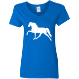 Tennessee Walking Horse (Pleasure) - Copy G500VL Ladies' 5.3 oz. V-Neck T-Shirt