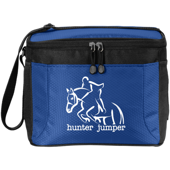 HUNTER JUMPER STYLE 1 (WHITE) 4HORSE BG513 12-Pack Cooler