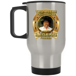 MITCH HEARN (TWH LEGENDS) XP8400S Silver Stainless Travel Mug