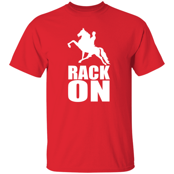 RACK ON RACKING (WHITE ART) G500 5.3 oz. T-Shirt