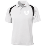 MANES RANCH (white) T476 Moisture-Wicking Tag-Free Golf Shirt