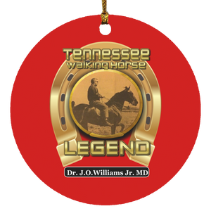 Dr. John O. Williams Jr. MD (Legends Series) SUBORNC Circle Ornament