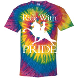RIDEWITHPRIDEWHITE CD100Y Youth Tie Dye T-Shirt