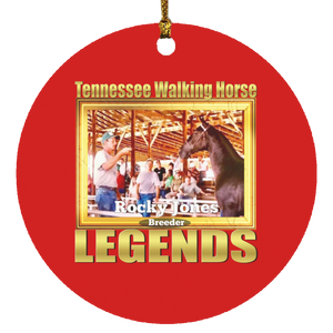 ROCKY JONES (Legends Series) SUBORNC Circle Ornament