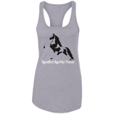 Spotted Saddle Horse NL1533 Ladies Ideal Racerback Tank