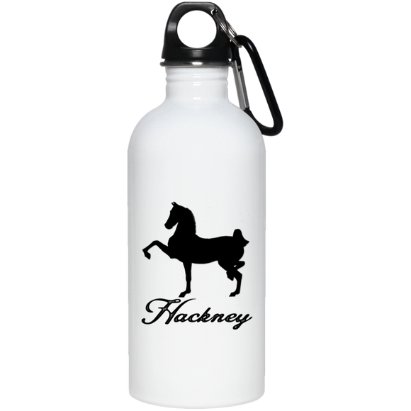 HACKNEY DESIGN 1 (black) 4HORSE 23663 20 oz. Stainless Steel Water Bottle
