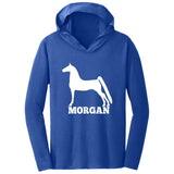 Morgan DM139 Triblend T-Shirt Hoodie