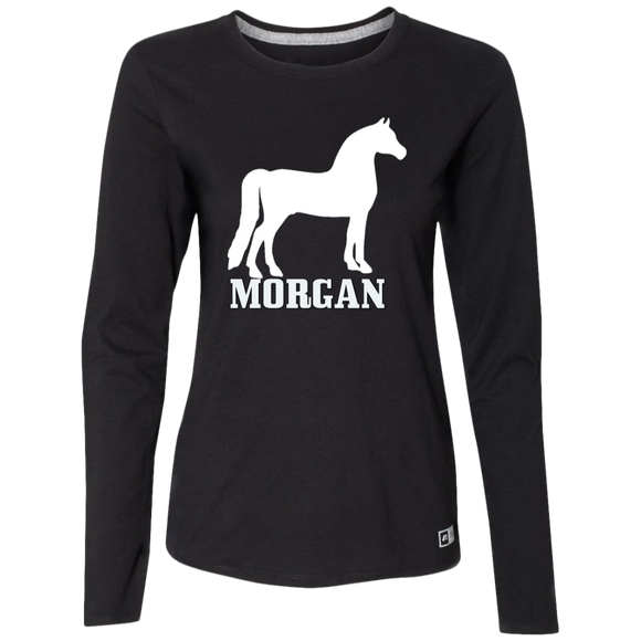 MORGAN 2 64LTTX Ladies’ Essential Dri-Power Long Sleeve Tee