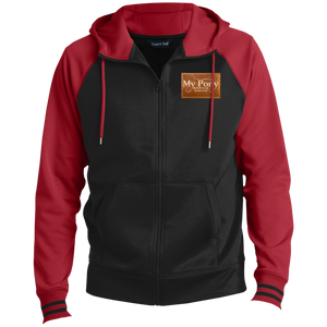 MY PONY NASHVILLE BRAND ST236 Men's Sport-Wick® Full-Zip Hooded Jacket
