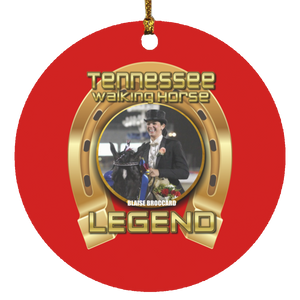 BLAISE BROCCARD (Legends Series) SUBORNC Circle Ornament