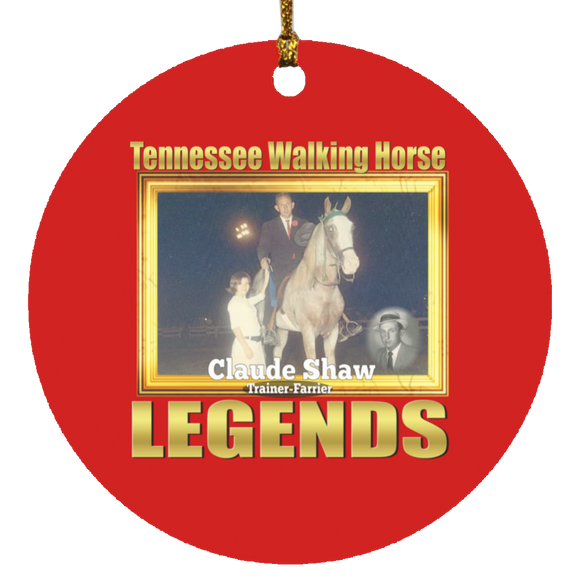 CLAUDE SHAW (Legends Series) SUBORNC Circle Ornament