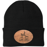 TURNIN AND BURNIN ON LEATHER CP90 Knit Cap - Patch