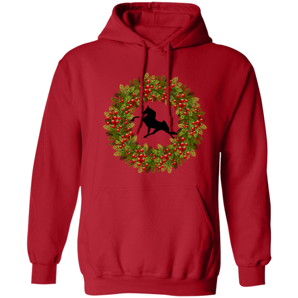 TWH PERFORMANCE CHRISTMAS WREATH Z66x Pullover Hoodie 8 oz