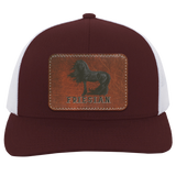 FRIESIAN ON LEATHER 104C Trucker Snap Back - Patch