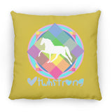 #TWHstrong 3 (Pleasure) ZP14 Small Square Pillow