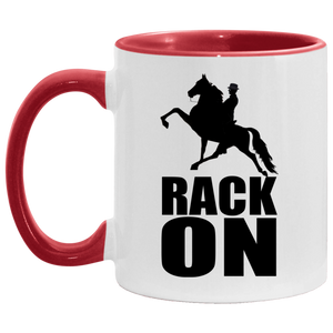 RACK ON Racking (black art) AM11OZ 11 oz. Accent Mug