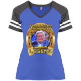 JACK HEFFINGTON (Legends Series) DM476 Ladies' Game V-Neck T-Shirt