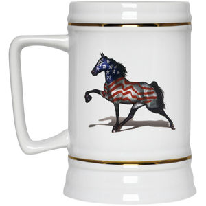 Tennessee Walking Horse Performance All American 22217 Beer Stein 22oz.