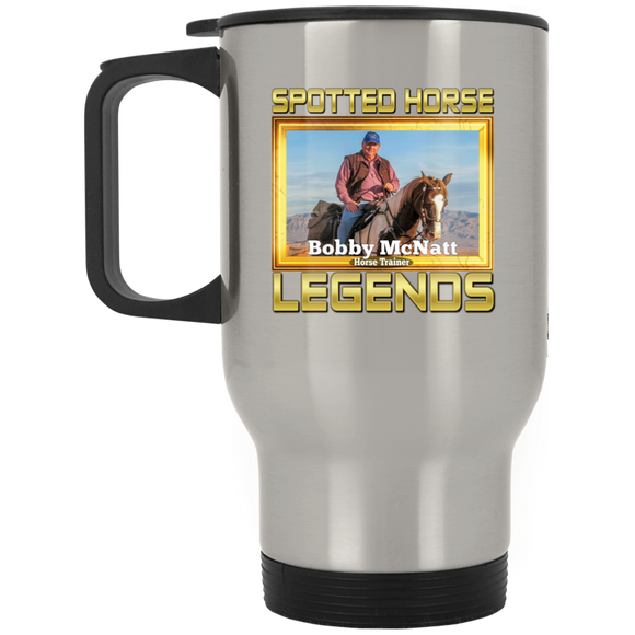 BOBBY MCNATT(Legends Series) XP8400S Silver Stainless Travel Mug