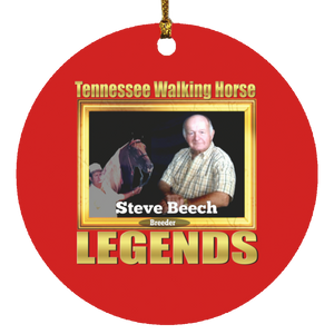 STEVE BEECH (Legends Series) SUBORNC Circle Ornament