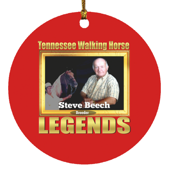 STEVE BEECH (Legends Series) SUBORNC Circle Ornament