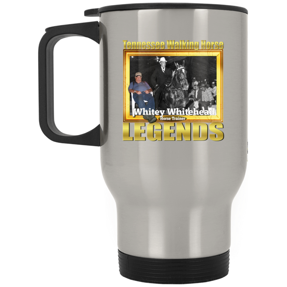 WHITEY WHITEHEAD (Legends Series) XP8400S Silver Stainless Travel Mug