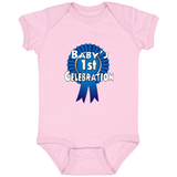 Babys First Celebration 4424 Infant Fine Jersey Bodysuit