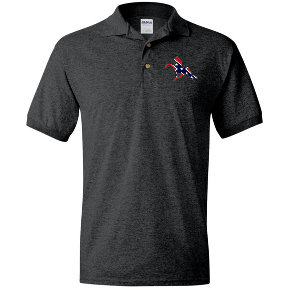 Rebel on the Rail Tennessee Walking Horse Performance G880 Jersey Polo Shirt