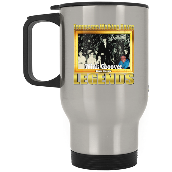 WINK GROOVER (Legends Series) XP8400S Silver Stainless Travel Mug