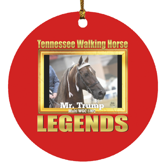 MR.TRUMP (Legends Series) SUBORNC Circle Ornament