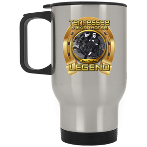KEN TAYLOR (TWH LEGENDS) XP8400S Silver Stainless Travel Mug