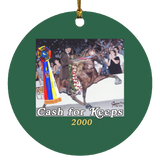 WGC CASH FOR KEEPS SUBORNC Circle Ornament