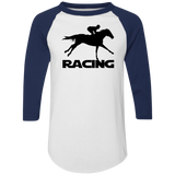 RACING (BLACK) 4HORSE 4420 Colorblock Raglan Jersey