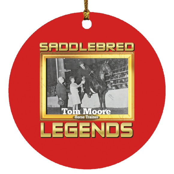 TOM MOORE (Legends Series) SUBORNC Circle Ornament