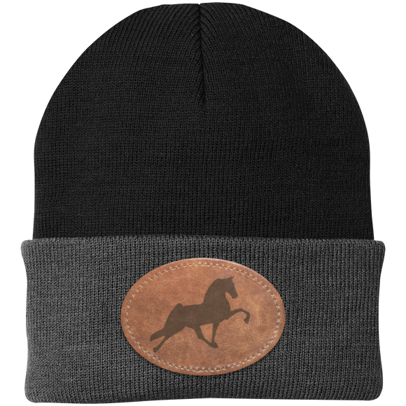 TENNESSEE WALKING HORSE PERFORMANCE LEATHER CP90 Knit Cap - Patch