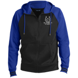 BLACKBURN STABLES (WHITE) ST236 Men's Sport-Wick® Full-Zip Hooded Jacket