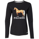 PALOMINO STYLE 1 (WHITE) 4HORSE 64LTTX Ladies’ Essential Dri-Power Long Sleeve Tee