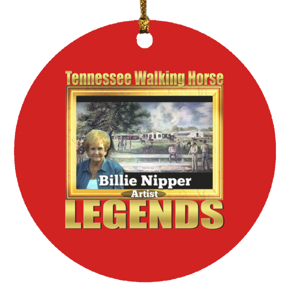 BILLIE NIPPER (Legends Series) SUBORNC Circle Ornament