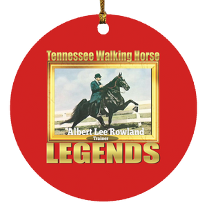 ALBERT LEE ROWLAND  (Legends Series) SUBORNC Circle Ornament