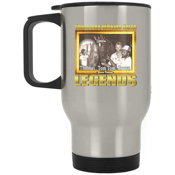 THOMAS BROWN (Legends Series) XP8400S Silver Stainless Travel Mug