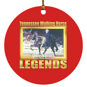ODIE ADCOCK (Legends Series) SUBORNC Circle Ornament