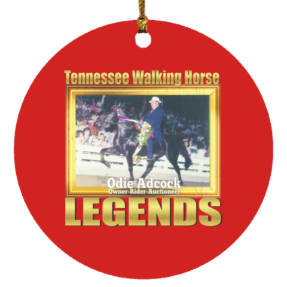 ODIE ADCOCK (Legends Series) SUBORNC Circle Ornament
