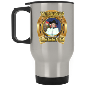 HANNAH MYATT (Legends Series) XP8400S Silver Stainless Travel Mug