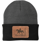 MISSOURI FOX TROTTER ON LEATHER CP90 Knit Cap - Patch