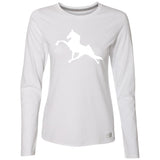 Tennessee Walking Horse Performance (WHITE) 64LTTX Ladies’ Essential Dri-Power Long Sleeve Tee